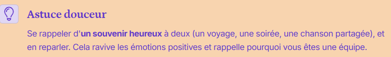 astuce douceur pour l'intimité du couple