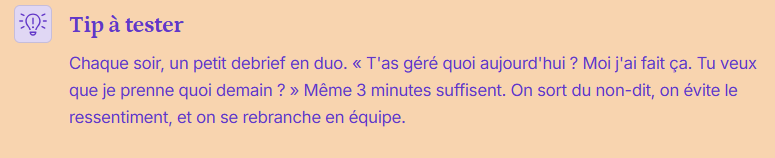 tips à tester pour se retrouver à deux après bébé